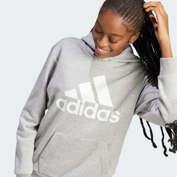 Adidas grey hoodie women's shop