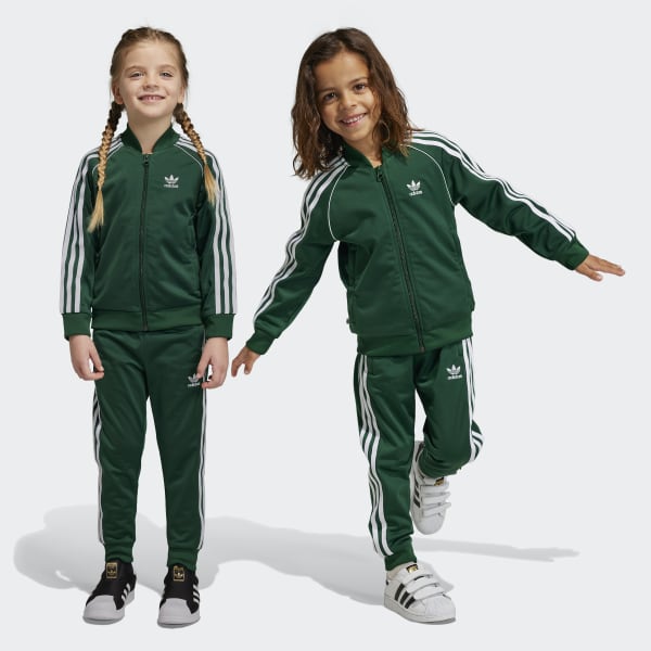 Conjunto chaqueta y pantalón Adicolor SST - Verde | adidas España