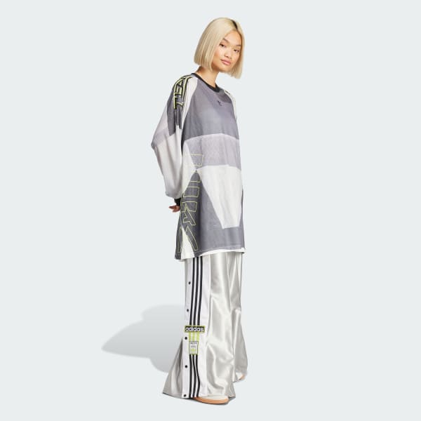 adidas Adilenium Season 2 Oversized Graphic Mesh Long Sleeve