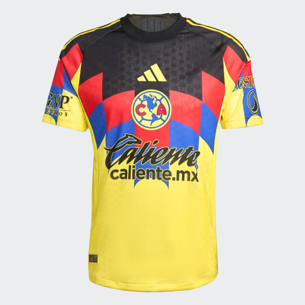 Amarillo Jersey auténtico Local Club América 25/26