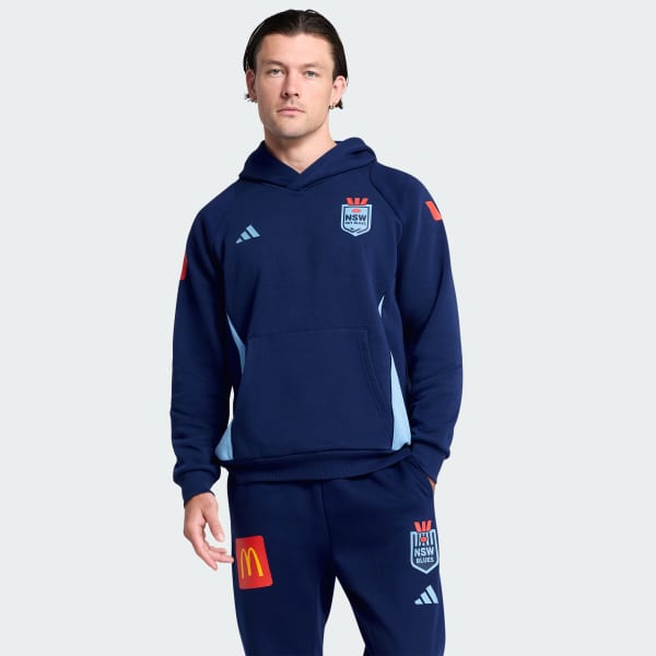 Blue Westpac NSW Blues Training Hoodie Mens