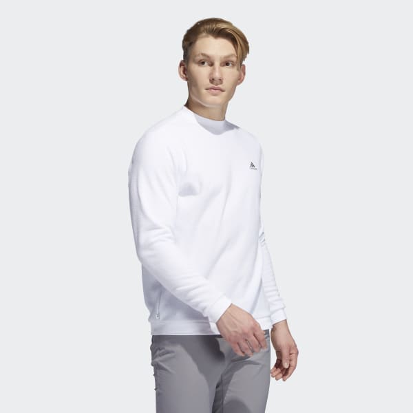 Blanco Polerón Core Cuello Redondo