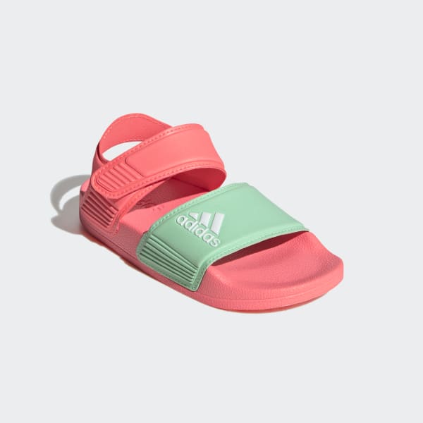 Red Adilette Sandals