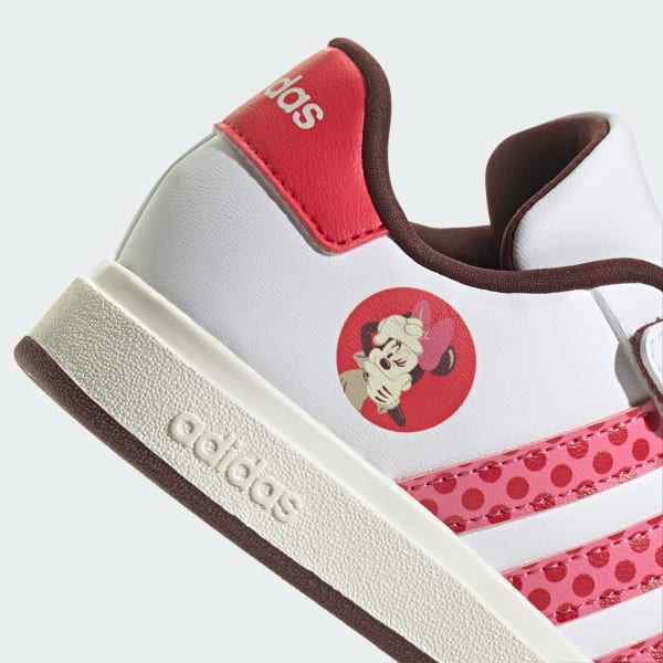 adidas Disney Minnie Mouse Grand Court 2.0 Shoes Kids White adidas UK