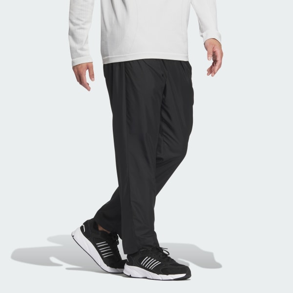 ブラック マストハブ スモールロゴ レギュラーフィット WIND. RDY ウインドフルレングスパンツ