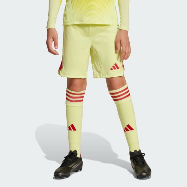 Jaune Tiro 25 Pro Goalkeeper Shorts Kids