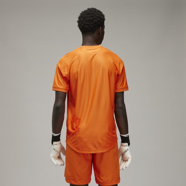 Y-3 レアル・マドリード オーセンティックユニフォームMサイズ オレンジ Y-3 レアル・マドリード オーセンティックユニフォームMサイズ