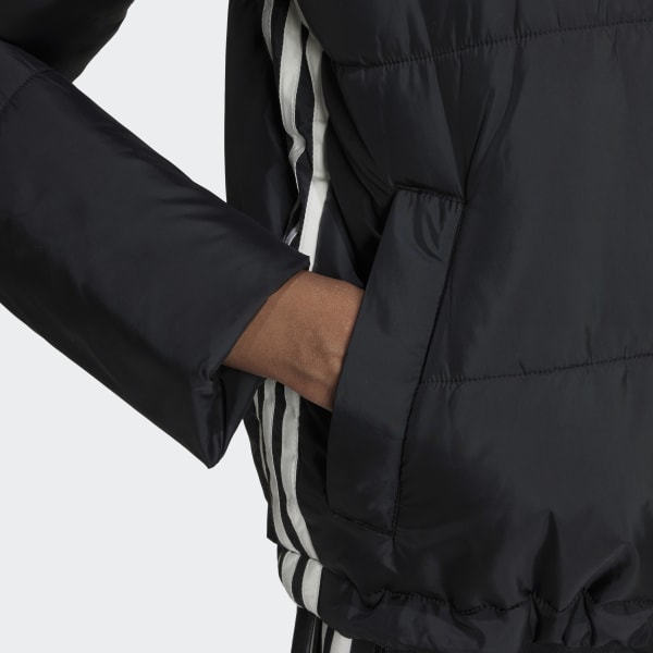 Black Short Puffer Jacket ZG542