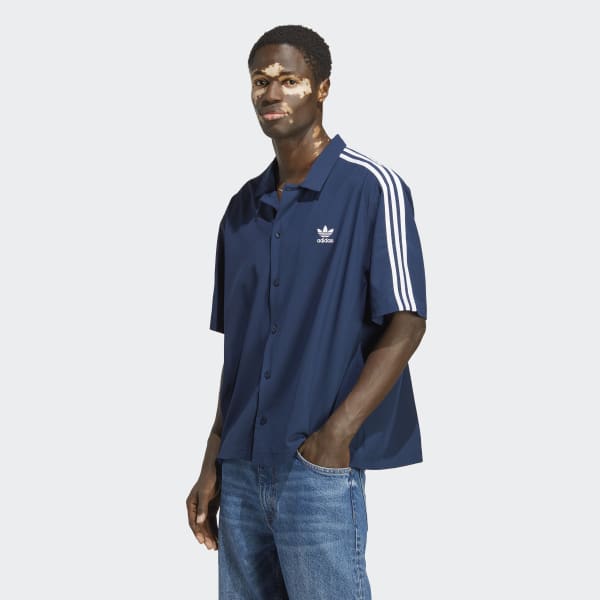 adidas Adicolor Classics Shirt - Blue | Men's Lifestyle | adidas US
