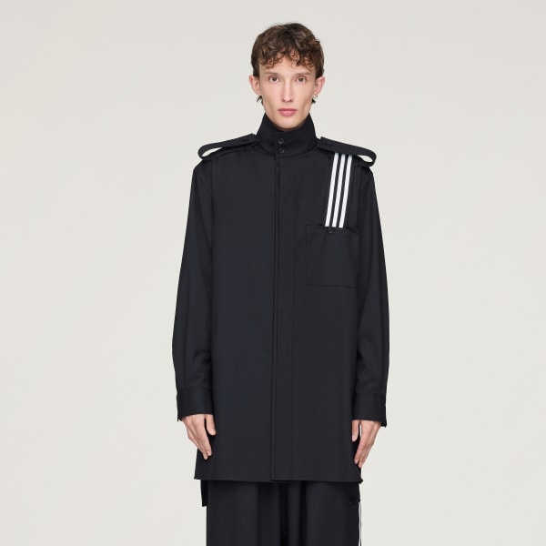 Noir Surchemise laine raffinée Y-3