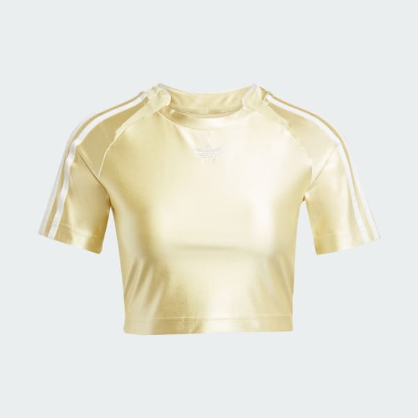 Yellow Adicolor Teamgeist Baby Tee