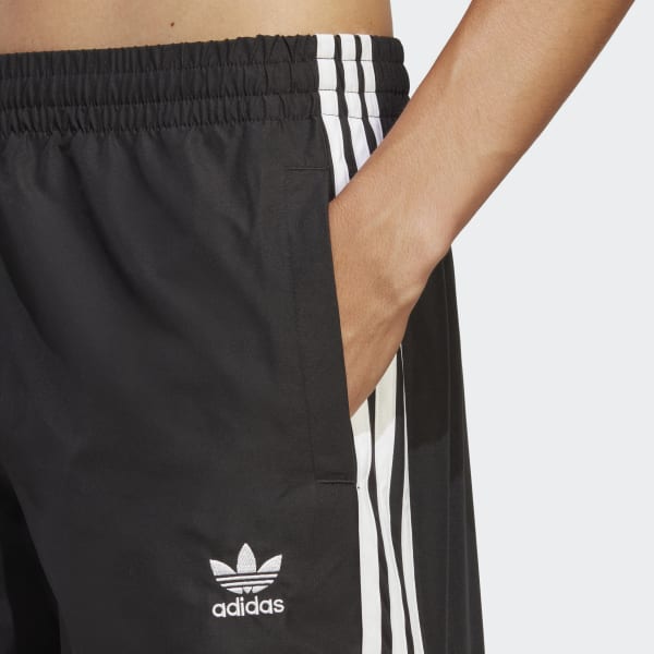 Czerń Originals Adicolor 3-Stripes Short Length Swim Shorts