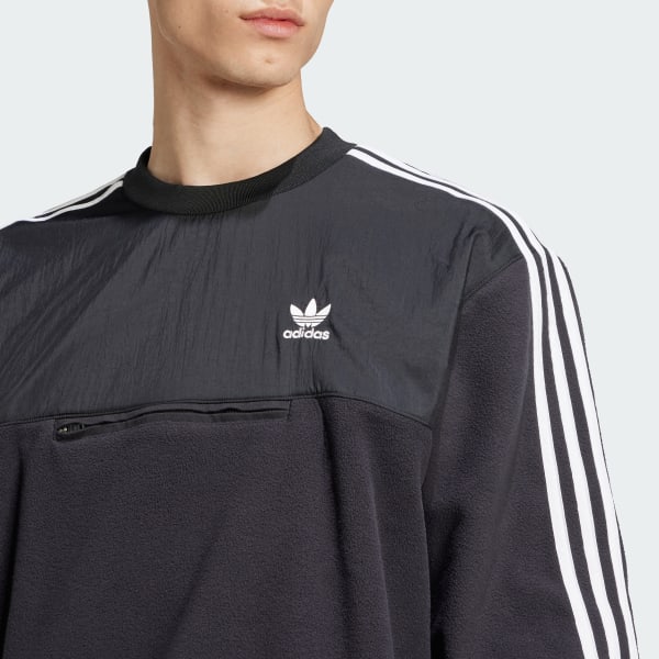 Adidas originals adicolor sweatshirt in black store