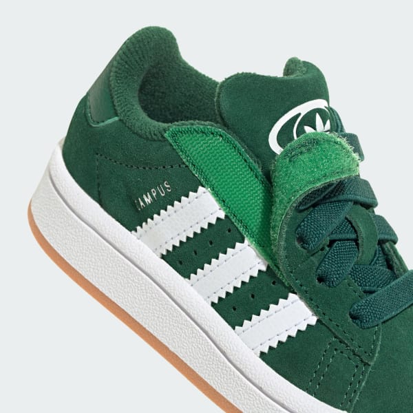 adidas Campus 00s Comfort Closure Elastic Lace Shoes Kids Green adidas UK