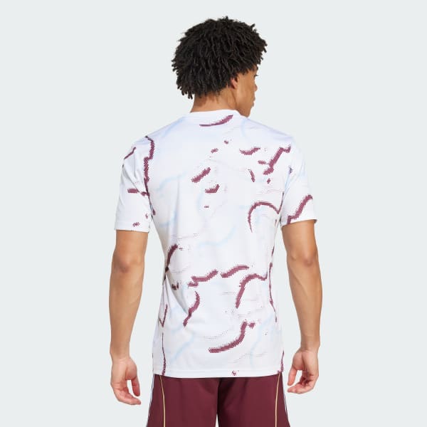 Blanco Camiseta calentamiento Aston Villa FC 25/26