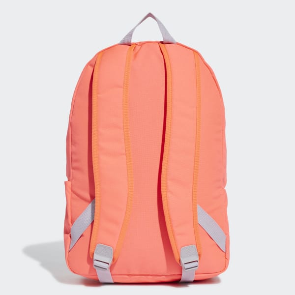 adidas backpack orange and black