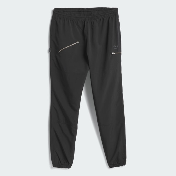 Black Shmoofoil Nylon Canvas Pant