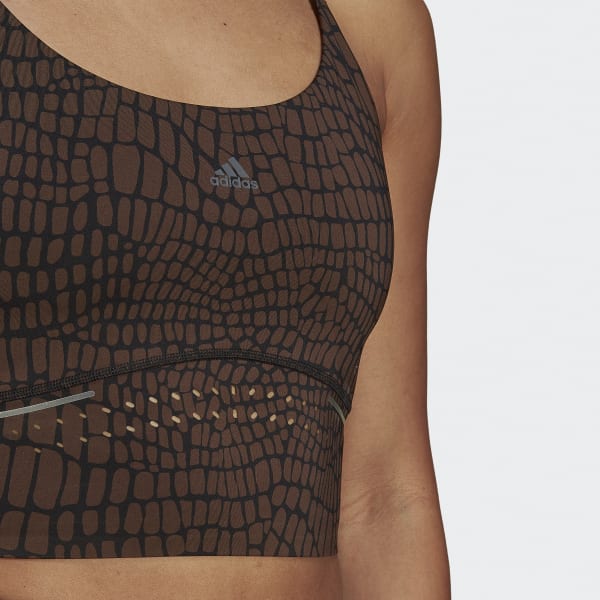 Brun HIIT 45 Seconds Croco Crop Tank Top RO687