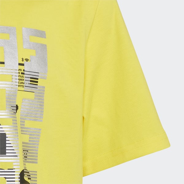 Amarillo Camiseta Gaming Estampada