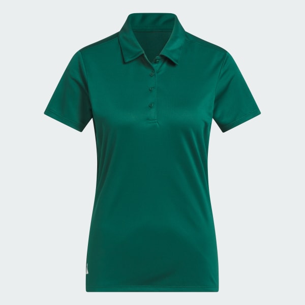 Verde Playera Polo Manga Corta Solid Performance Mujer