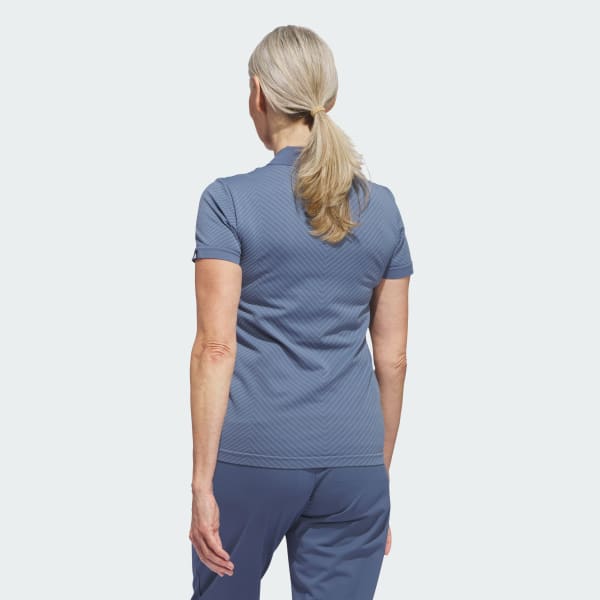 Azul Polo em Primeknit Tour Ultimate365