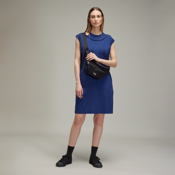 Blue Y-3 Tee Dress