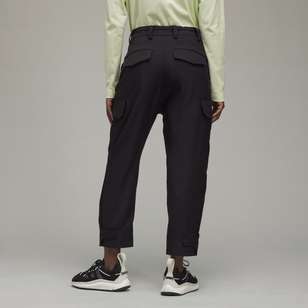 Adidas Classic Sport Uniform Cargo Tracksuit Bottoms Black Adidas Uk