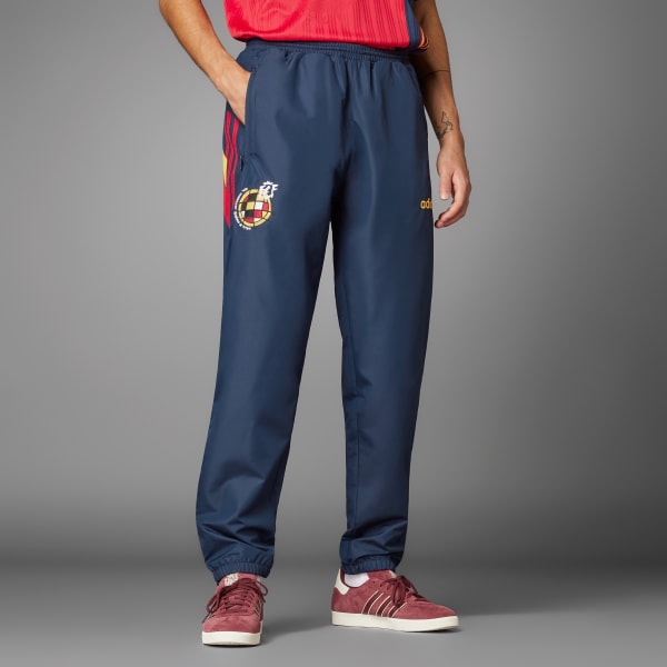 adidas Spain 1996 Woven Tracksuit Bottoms Blue adidas UK