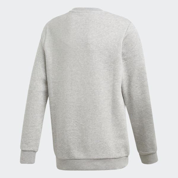 adidas Trefoil Crew Sweatshirt - Grey 