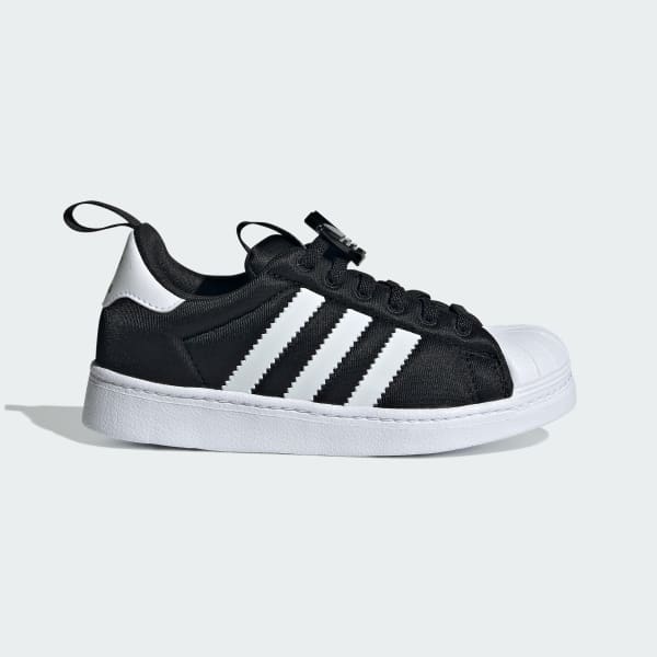 adidas Superstar 360 Comfort Closure Shoes Kids Black adidas New Zealand