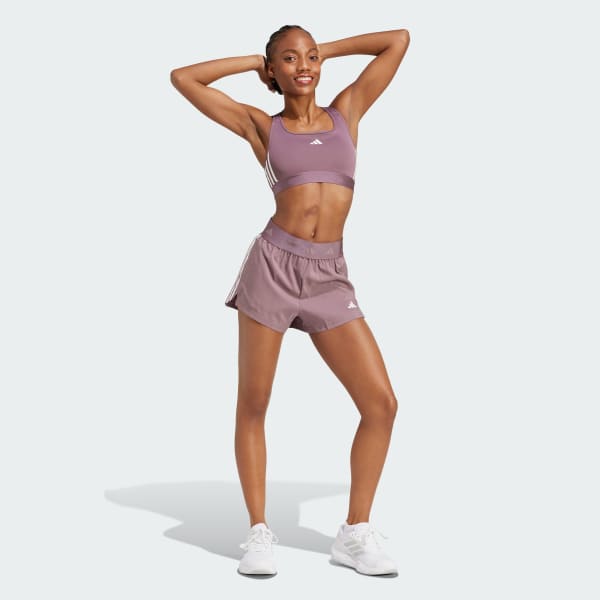 Violet Short tissé Hyperglam