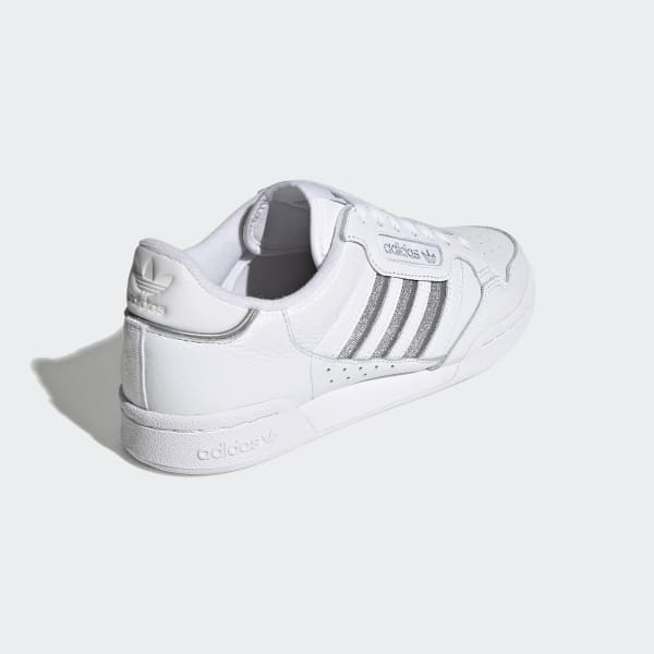 Adidas continental 80 pink stripe best sale