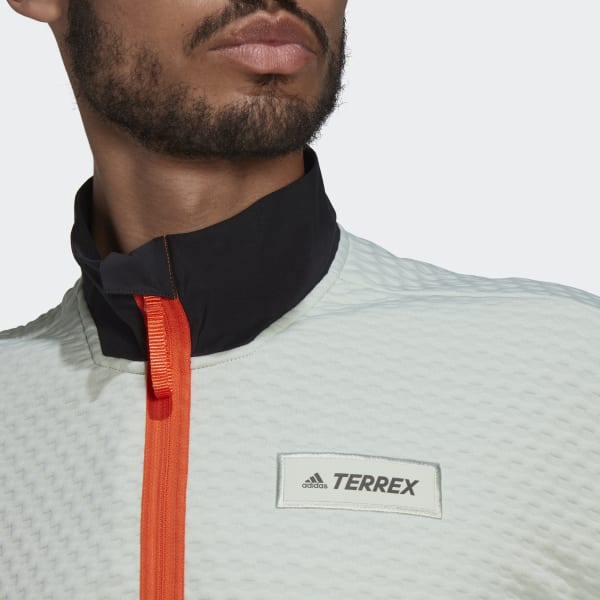 Zielony Terrex Hike Half-Zip Fleece AW041