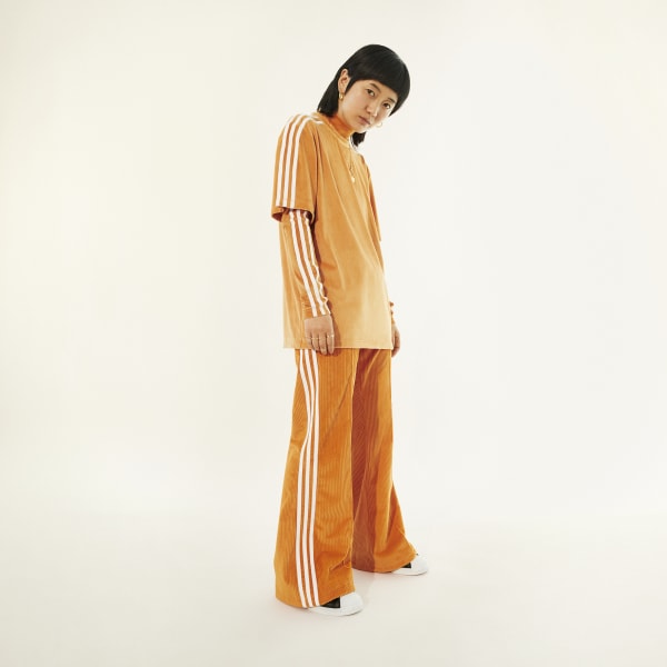 Orange Adicolor Classics Chunky Velour Pants