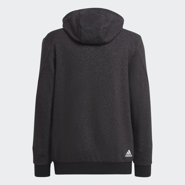 Zwart Future Icons 3-Stripes Hoodie