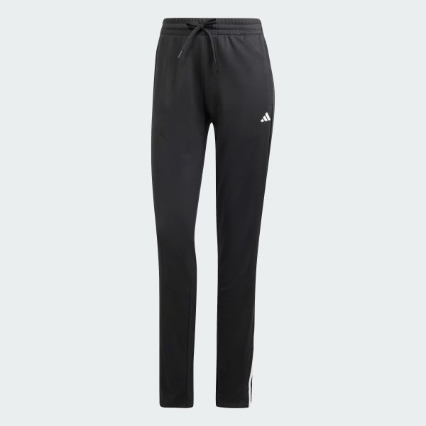 Preto Calça Afunilada Sereno AEROREADY Cut Três Listras Slim