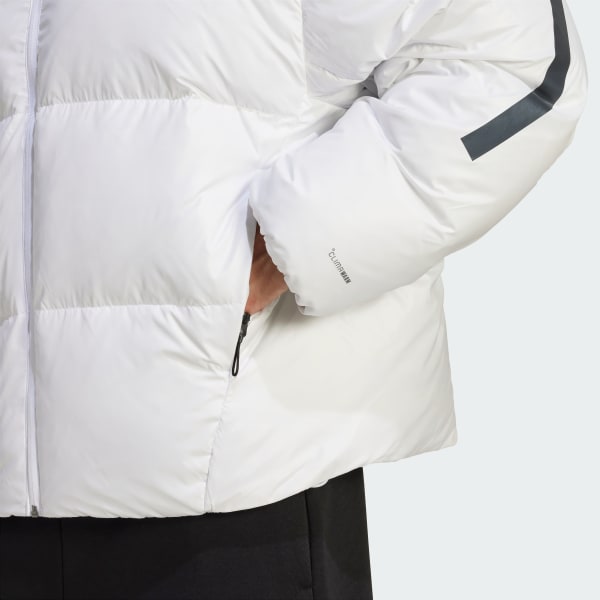 ADIDAS Z.N.E.パファー クライマウォーム ダウンジャケット - ホワイト