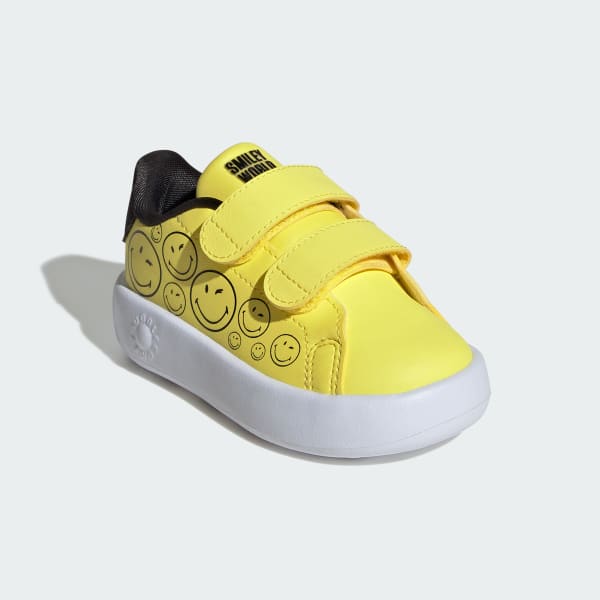 Amarelo Tênis adidas Smiley Advantage Infantil