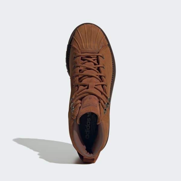 Brown 아디다스 오리지널스 슈퍼스타 부츠