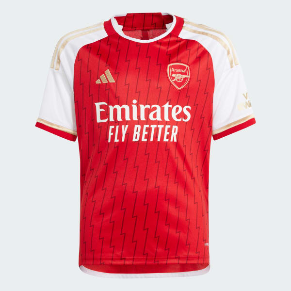 สีแดง เสื้อฟุตบอลชุดเหย้า Arsenal 23/24