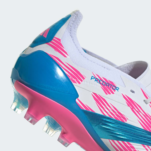 adidas Predator Elite Firm Ground Soccer Cleats - White