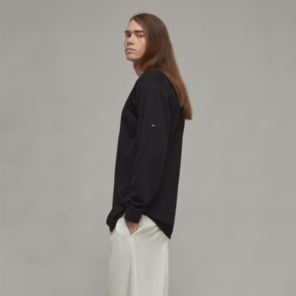 Negro Polo manga larga Y-3