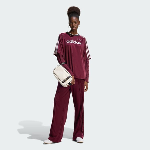 Burgundy DRES LACE LONG-SLEEVE