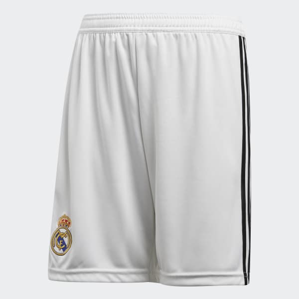 adidas Real Madrid Home Shorts - White 