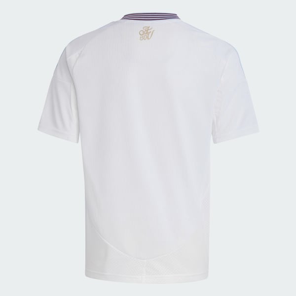 Wit Aston Villa FC 24/25 Uitshirt Kids