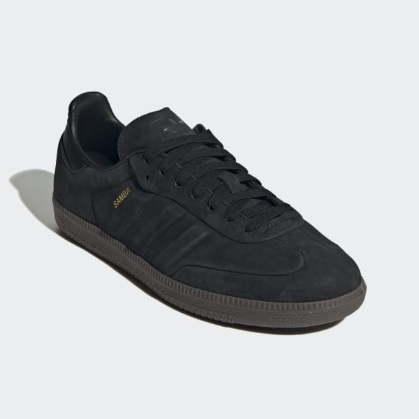 Mens black sales samba trainers