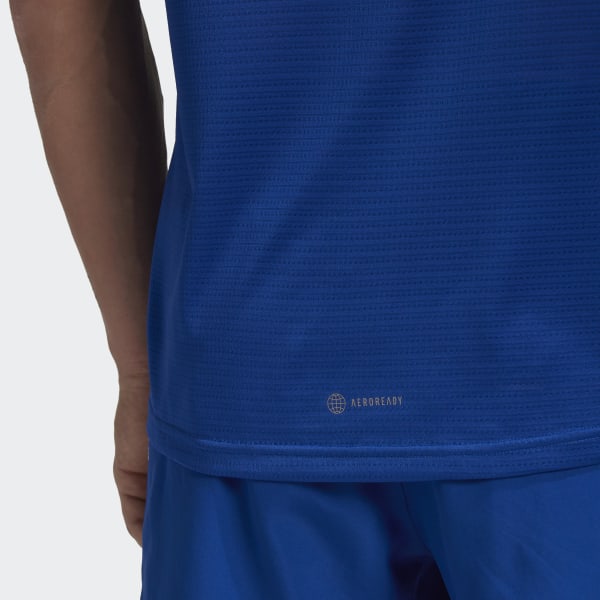 Blue Own the Run Tee KO361