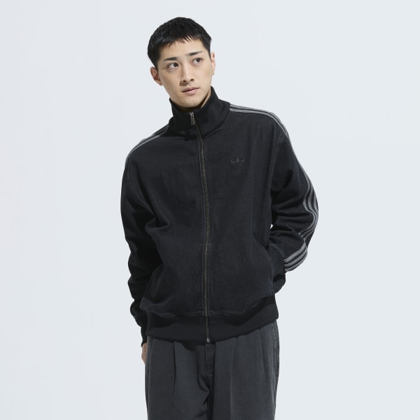 アディダス アディカラー デニム ファイヤーバード トラックトップ