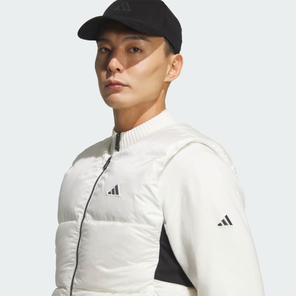 adidas PERTEX QUANTUM FULLZIP DOWN VEST - White | adidas Singapore