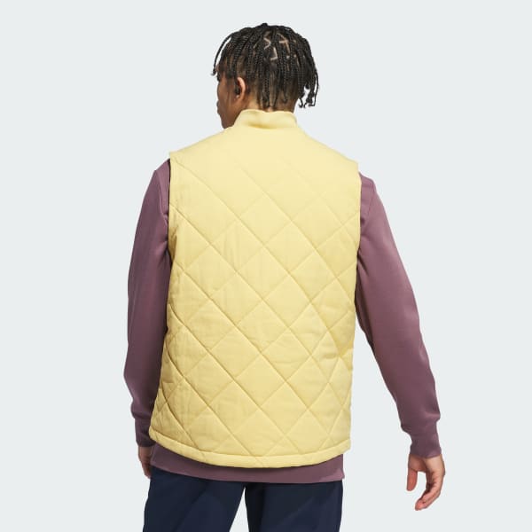 Bezowy Bezrękawnik Go-to Quilted Dwr Full Zip